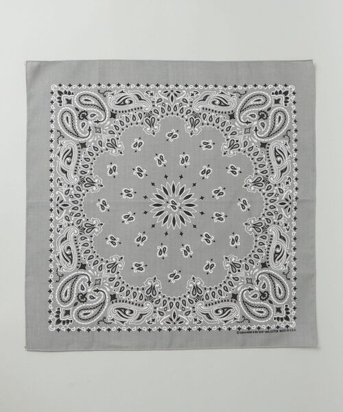 SHIPS（シップス）の「HAVAHANK: USA BANDANA（バンダナ/スカーフ・メンズ・ライトブルー/ネイビー/ブラック/オレンジ/ブルー/ホワイト/ダークブルー/レッド/グレー・ONE SIZE）」の4枚目の写真