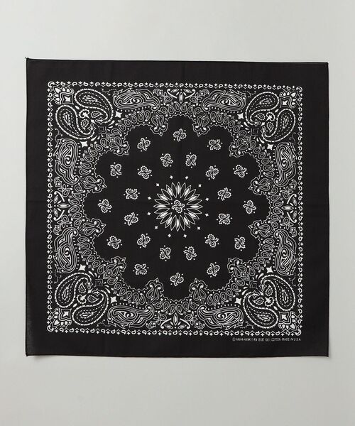 SHIPS（シップス）の「HAVAHANK: USA BANDANA（バンダナ/スカーフ・メンズ・ライトブルー/ネイビー/ブラック/オレンジ/ブルー/ホワイト/ダークブルー/レッド/グレー・ONE SIZE）」の3枚目の写真