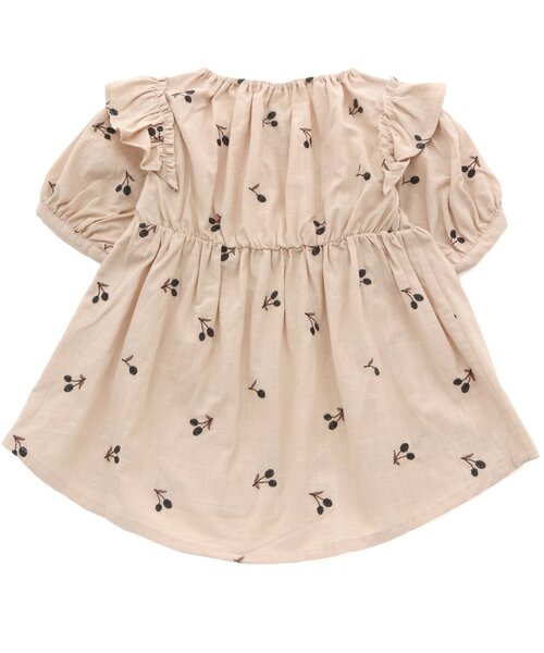 Seraph（セラフ）の「フルーツ刺繍ボリューム袖チュニック（チュニック・キッズ・オフホワイト/ピンク/ミント・95/80/140/100/90/110/120/130）」の10枚目の写真