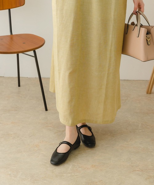 RODE SKO（ロデスコ）の「『MADE IN JAPAN』スムースストラップバレエシューズ（バレエシューズ・レディース・ブラック・38/36/37）」の8枚目の写真