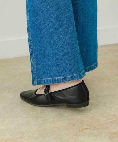THE ROW ストラップ付きブラックバレエシューズ THE ROW | ザ ロウ（ザ