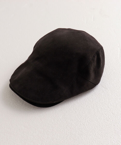 GLOSTER（グロスター）の「【GLOSTER/グロスター】WASHED HUNTING ウォッシュドハンチング（ハンチング/ベレー帽・メンズ・ブラック/ベージュ・FREE）」の13枚目の写真