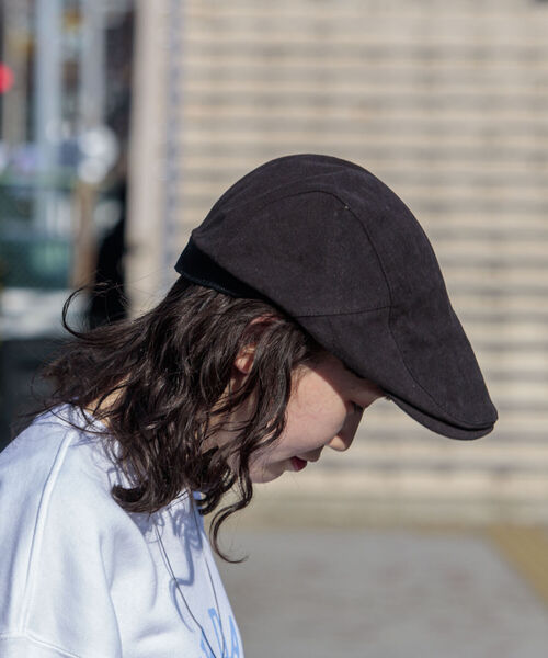 GLOSTER（グロスター）の「【GLOSTER/グロスター】WASHED HUNTING ウォッシュドハンチング（ハンチング/ベレー帽・メンズ・ブラック/ベージュ・FREE）」の18枚目の写真