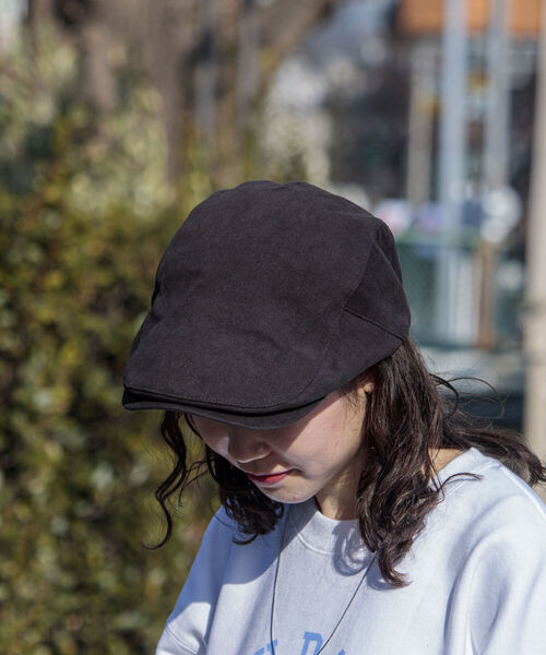 GLOSTER（グロスター）の「【GLOSTER/グロスター】WASHED HUNTING ウォッシュドハンチング（ハンチング/ベレー帽・メンズ・ブラック/ベージュ・FREE）」の16枚目の写真