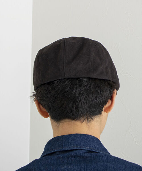 GLOSTER（グロスター）の「【GLOSTER/グロスター】WASHED HUNTING ウォッシュドハンチング（ハンチング/ベレー帽・メンズ・ブラック/ベージュ・FREE）」の14枚目の写真
