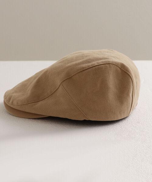 GLOSTER（グロスター）の「【GLOSTER/グロスター】WASHED HUNTING ウォッシュドハンチング（ハンチング/ベレー帽・メンズ・ブラック/ベージュ・FREE）」の8枚目の写真
