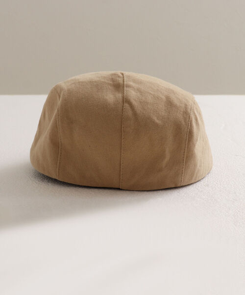 GLOSTER（グロスター）の「【GLOSTER/グロスター】WASHED HUNTING ウォッシュドハンチング（ハンチング/ベレー帽・メンズ・ブラック/ベージュ・FREE）」の6枚目の写真