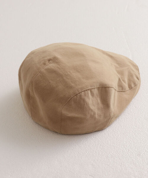 GLOSTER（グロスター）の「【GLOSTER/グロスター】WASHED HUNTING ウォッシュドハンチング（ハンチング/ベレー帽・メンズ・ブラック/ベージュ・FREE）」の10枚目の写真
