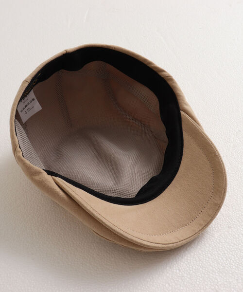 GLOSTER（グロスター）の「【GLOSTER/グロスター】WASHED HUNTING ウォッシュドハンチング（ハンチング/ベレー帽・メンズ・ブラック/ベージュ・FREE）」の4枚目の写真