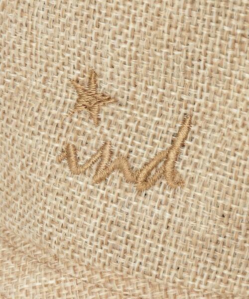 INDIVI（インディヴィ）の「◆リネン調バケットハット（ハット・レディース・ブラック/ライトベージュ・00）」の9枚目の写真