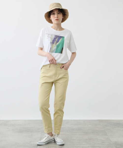 INDIVI（インディヴィ）の「◆リネン調バケットハット（ハット・レディース・ブラック/ライトベージュ・00）」の15枚目の写真