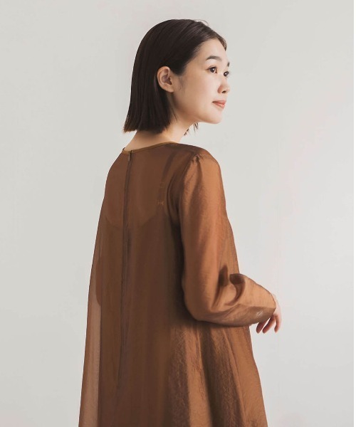 kaene（カエン）の「シアーAラインドレス（ドレス）」 - WEAR