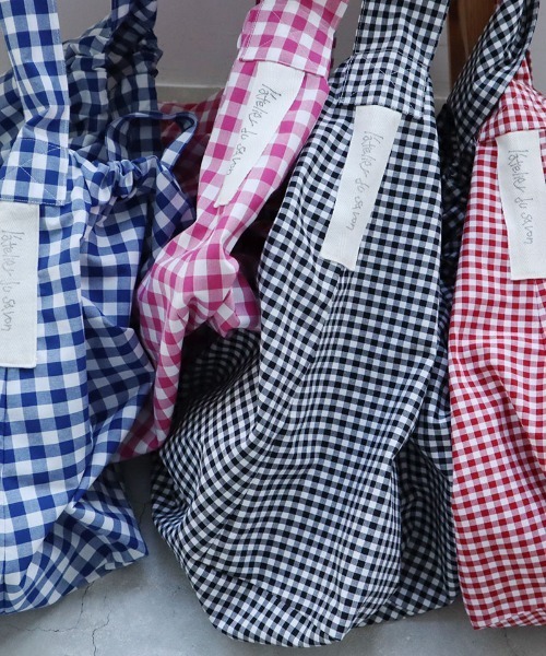 l'atelier du savon（アトリエドサボン）の「T/C 2wayでかバッグ（ショルダーバッグ・レディース・ブラック/ブルー/レッド/ピンク/レッド系その他/ブルー系その他・FREE）」の12枚目の写真