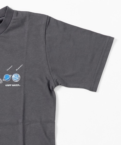 KRIFF MAYER Kid's Collection（クリフメイヤーキッズコレクション）の「太陽系TEE（Tシャツ/カットソー・キッズ・パープル/チャコール/ミント/オフホワイト・170/150/130/160/140/120）」の8枚目の写真
