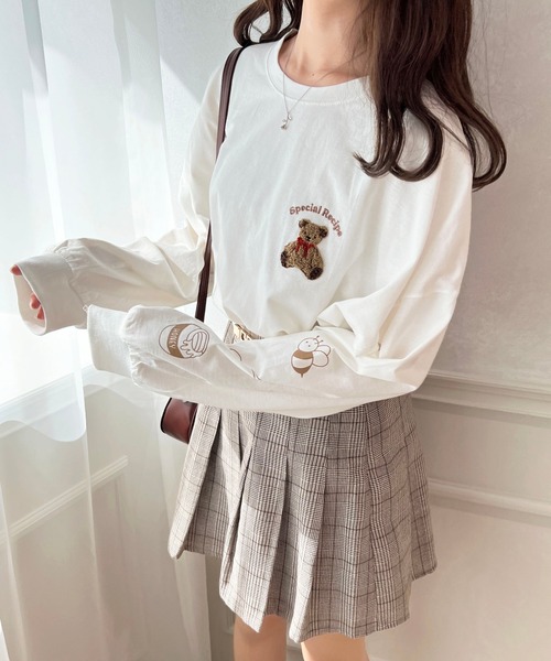 apres jour(アプレジュール)の「アソートアニマルロンT【ZOZOTOWN限定アイテム】(Tシャツ/カットソー・レディース・ライトブルー/オフホワイト/ホワイト系その他/ライトピンク・X-LARGE/フリー)」の19枚目の写真