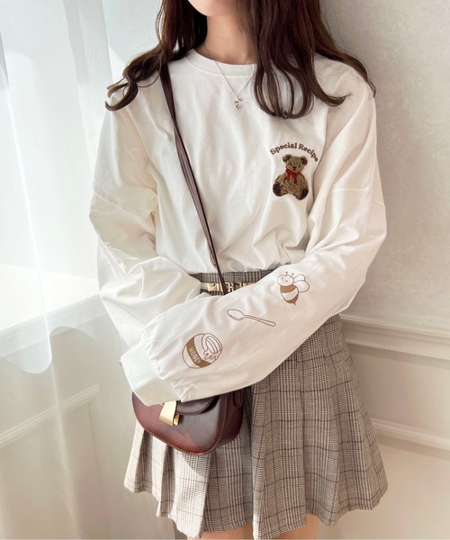 apres jour(アプレジュール)の「アソートアニマルロンT【ZOZOTOWN限定アイテム】(Tシャツ/カットソー・レディース・ライトブルー/オフホワイト/ホワイト系その他/ライトピンク・X-LARGE/フリー)」の17枚目の写真
