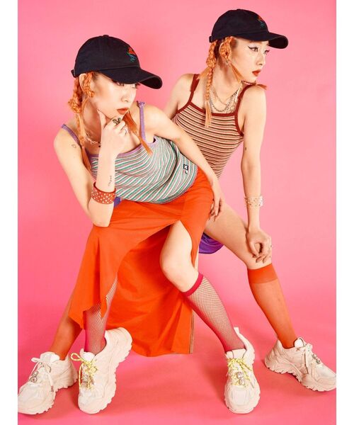 FILA（フィラ）の「FILA スカート【コラボ】（スカート・レディース・ブラック/パープル/レッド・MEDIUM）」の13枚目の写真