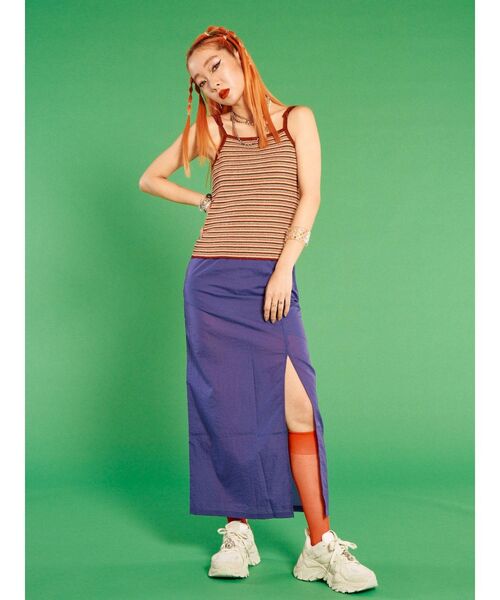 FILA（フィラ）の「FILA スカート【コラボ】（スカート・レディース・ブラック/パープル/レッド・MEDIUM）」の15枚目の写真