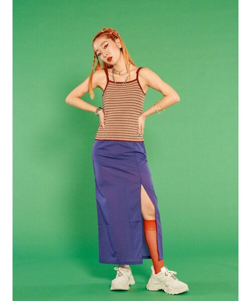 FILA（フィラ）の「FILA スカート【コラボ】（スカート・レディース・ブラック/パープル/レッド・MEDIUM）」の16枚目の写真