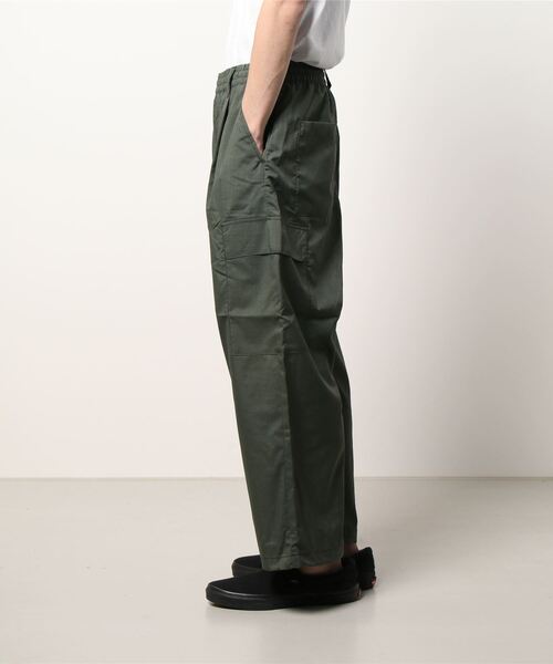BACK NUMBER(バックナンバー)の「【接触冷感】【BACK NUMBER】「COOL」ワイドカーゴパンツ(カーゴパンツ・メンズ・ブラック/オリーブ・M/S/L)」の3枚目の写真