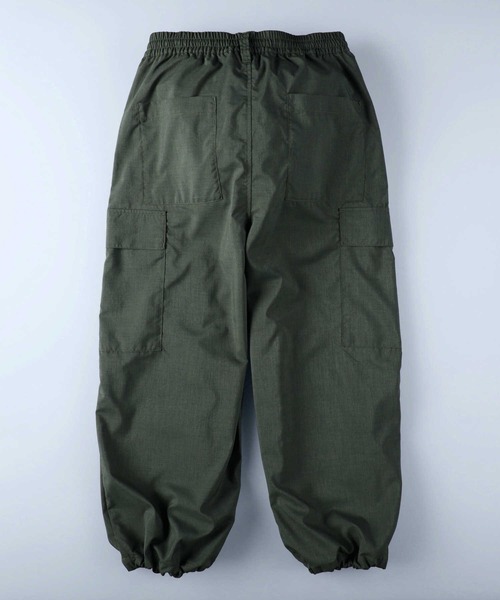 BACK NUMBER(バックナンバー)の「【接触冷感】【BACK NUMBER】「COOL」ワイドカーゴパンツ(カーゴパンツ・メンズ・ブラック/オリーブ・M/S/L)」の12枚目の写真