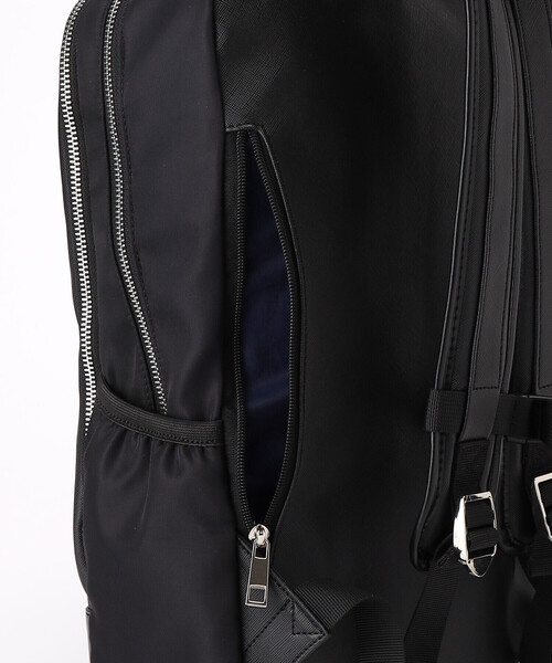 COMME CA ISM（コムサイズム）の「サフィアーノ型押し バッグパック（バックパック/リュック・メンズ・ブラック・FREE）」の7枚目の写真