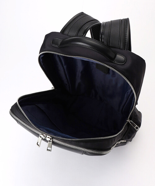 COMME CA ISM（コムサイズム）の「サフィアーノ型押し バッグパック（バックパック/リュック・メンズ・ブラック・FREE）」の8枚目の写真