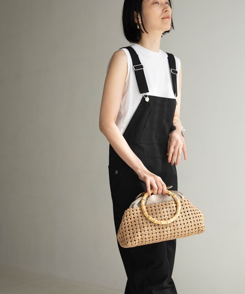 marjour(マージュール)の「TWILL SALOPETTO(サロペット/オーバーオール・レディース・ブラック・M)」の22枚目の写真
