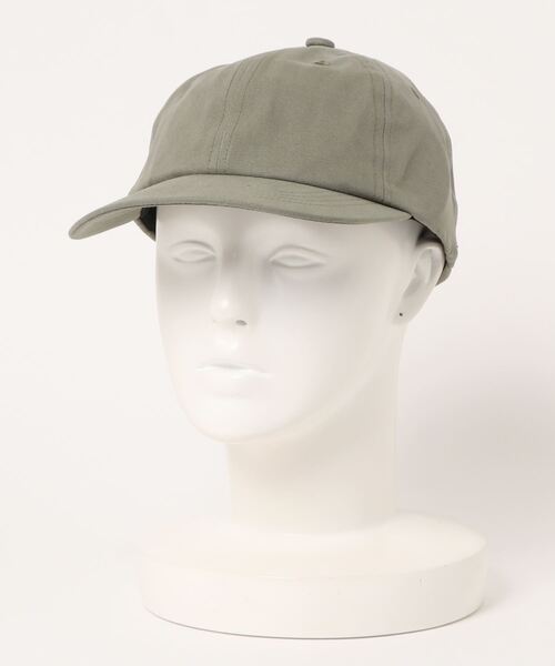 mimis（ミイーミイーズ）の「バックベルト合皮コットンキャップ（キャップ・レディース・イエロー/ライトグレー/カーキ/ブラック/ベージュ・FREE）」の4枚目の写真