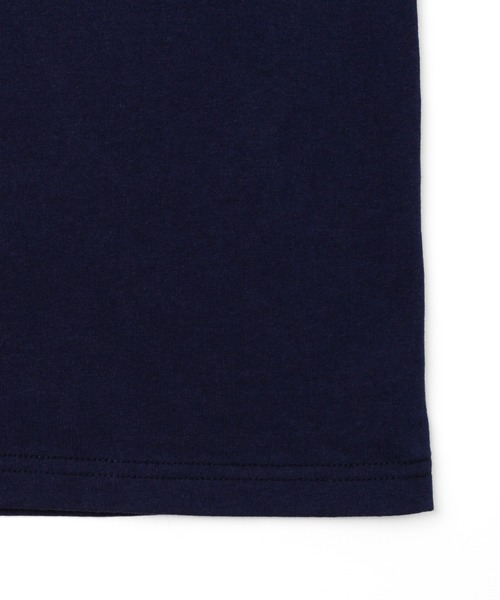 GLAZOS(グラソス)の「OE天竺・ドロップショルダーアソートカレッジ半袖Tシャツ(Tシャツ/カットソー・キッズ・ホワイト/ネイビー/グレー・130cm/140cm/150cm/160cm/170cm)」の14枚目の写真