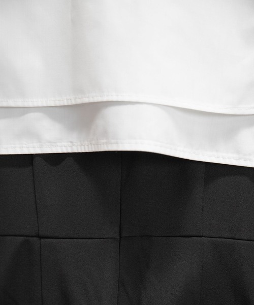 mysty woman(ミスティウーマン)の「ツケエリワイドオールインワン 288365(つなぎ/オールインワン・レディース・ブラック/アイボリー・SMALL/MEDIUM)」の21枚目の写真