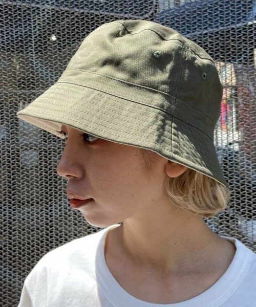 CIAOPANIC（チャオパニック）の「気分に合わせて！リバーシブルハット（ハット・メンズ・カーキ/ネイビー/ブラック・FREE）」の3枚目の写真