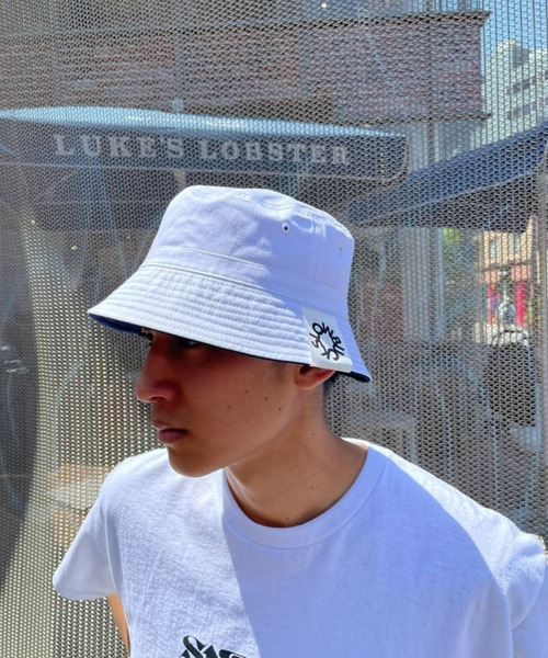 CIAOPANIC（チャオパニック）の「気分に合わせて！リバーシブルハット（ハット・メンズ・カーキ/ネイビー/ブラック・FREE）」の15枚目の写真