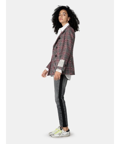 GOLDEN GOOSE（ゴールデングース）の「GOLEDN GOOSE Denim grey washed with side panel（デニムパンツ・レディース・グレー系その他・25inch/26inch）」の4枚目の写真