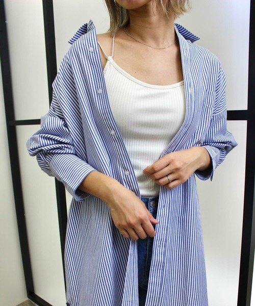 MLI'A（エムリア）の「パット付キャミソール（キャミソール・レディース・アイボリー/ブラック/グリーン・M）」の17枚目の写真