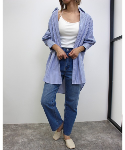 MLI'A（エムリア）の「パット付キャミソール（キャミソール・レディース・アイボリー/ブラック/グリーン・M）」の16枚目の写真