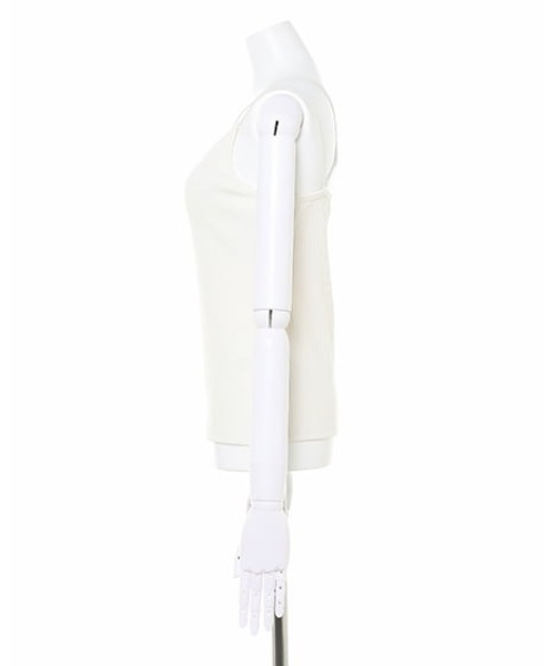 MLI'A（エムリア）の「パット付キャミソール（キャミソール・レディース・アイボリー/ブラック/グリーン・M）」の19枚目の写真