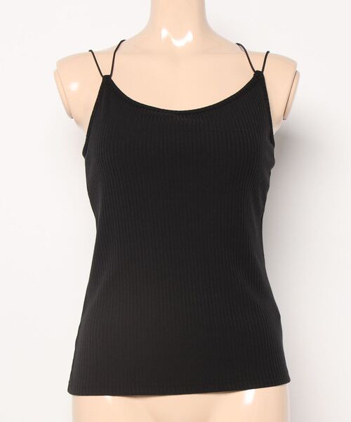 MLI'A（エムリア）の「パット付キャミソール（キャミソール・レディース・アイボリー/ブラック/グリーン・M）」の22枚目の写真