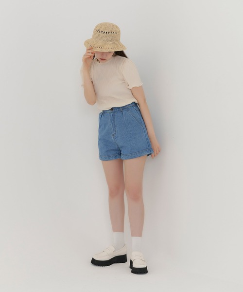 TINA：JOJUN（ティーナジョジュン）の「楊柳 バックリボントップス TINA：JOJUN（シャツ/ブラウス・レディース・ブラック/イエロー/アイボリー・M）」の18枚目の写真