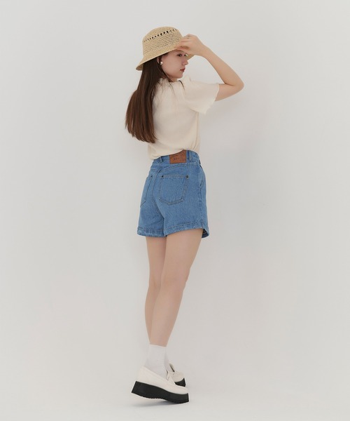 TINA：JOJUN（ティーナジョジュン）の「楊柳 バックリボントップス TINA：JOJUN（シャツ/ブラウス・レディース・ブラック/イエロー/アイボリー・M）」の14枚目の写真