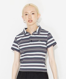 X-girl | STRIPED S/S BABY POLO SHIRT(ポロシャツ)