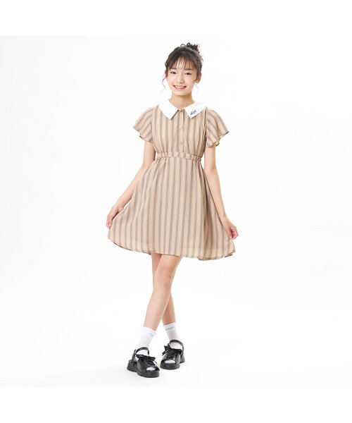 algy（アルジー）の「チェック柄シースルークルーソックス（ソックス/靴下・キッズ・ブラック/ベージュ/オフホワイト・24/21）」の7枚目の写真