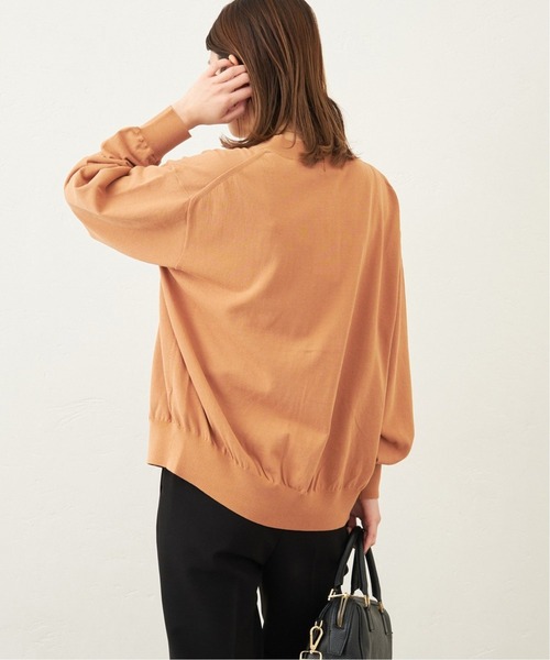 JOURNAL STANDARD(ジャーナルスタンダード)の「《追加2》アイスコットン CROP Vネックカーデ(カーディガン/ボレロ・レディース・ブラック/グリーン/タン・FREE)」の12枚目の写真