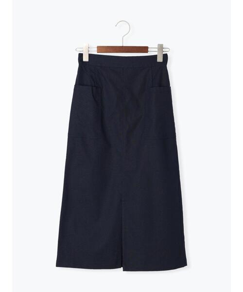 Te chichi(テチチ)の「麻混キャンバスタイトスカート(スカート・レディース・グレー/グリーン/ネイビー/カーキ・SMALL/MEDIUM)」の16枚目の写真