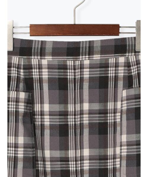Te chichi(テチチ)の「麻混キャンバスタイトスカート(スカート・レディース・グレー/グリーン/ネイビー/カーキ・SMALL/MEDIUM)」の20枚目の写真