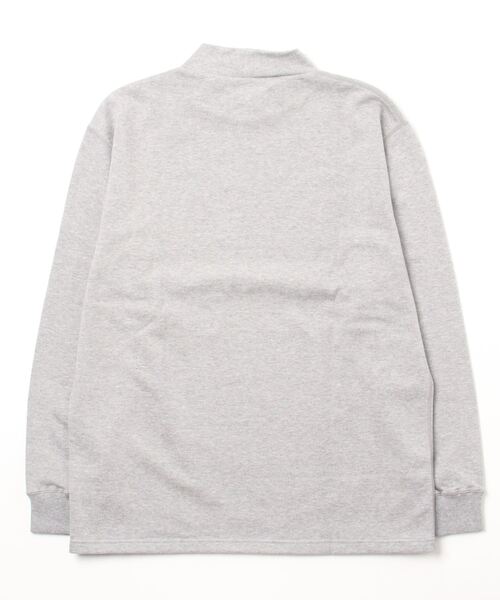 LOCALINA（ロカリナ）の「flatseam mockneck L/S tee（Tシャツ/カットソー・メンズ・グレー・1）」の2枚目の写真