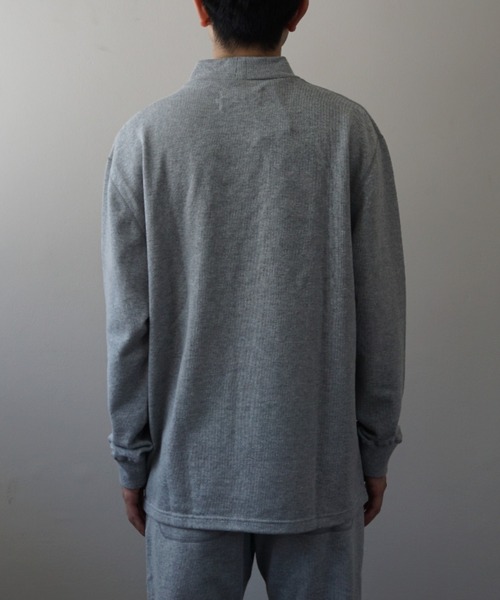 LOCALINA（ロカリナ）の「flatseam mockneck L/S tee（Tシャツ/カットソー・メンズ・グレー・1）」の5枚目の写真