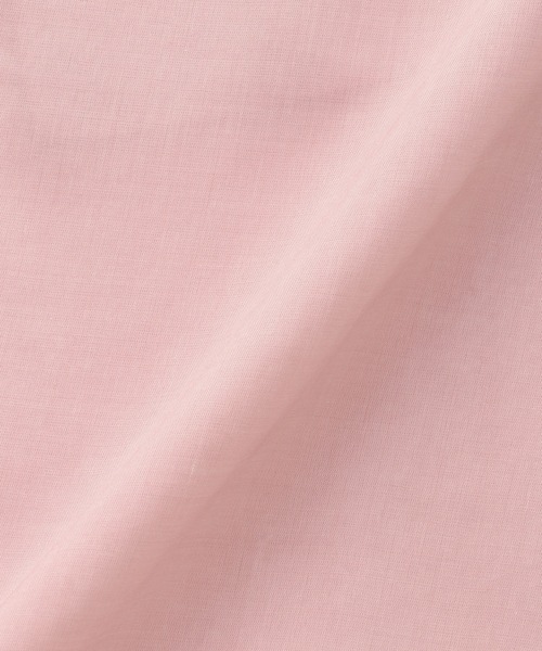 ETRE TOKYO オーバーサイズギザシャツ - ピンク ETRE TOKYO - オーバーサイズギャザーシャツ - PINK | ADDICT