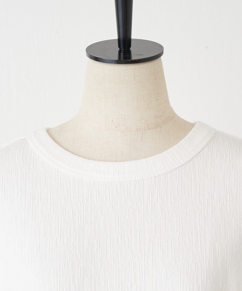 BEARDSLEY(ビアズリー)の「《FRIPIER》メローフレンチカットソー(Tシャツ/カットソー・レディース・ホワイト/ブラック/イエロー/ブロンズ/グリーン系その他2・FREE)」の12枚目の写真