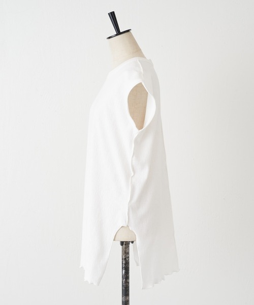 BEARDSLEY(ビアズリー)の「《FRIPIER》メローフレンチカットソー(Tシャツ/カットソー・レディース・ホワイト/ブラック/イエロー/ブロンズ/グリーン系その他2・FREE)」の8枚目の写真